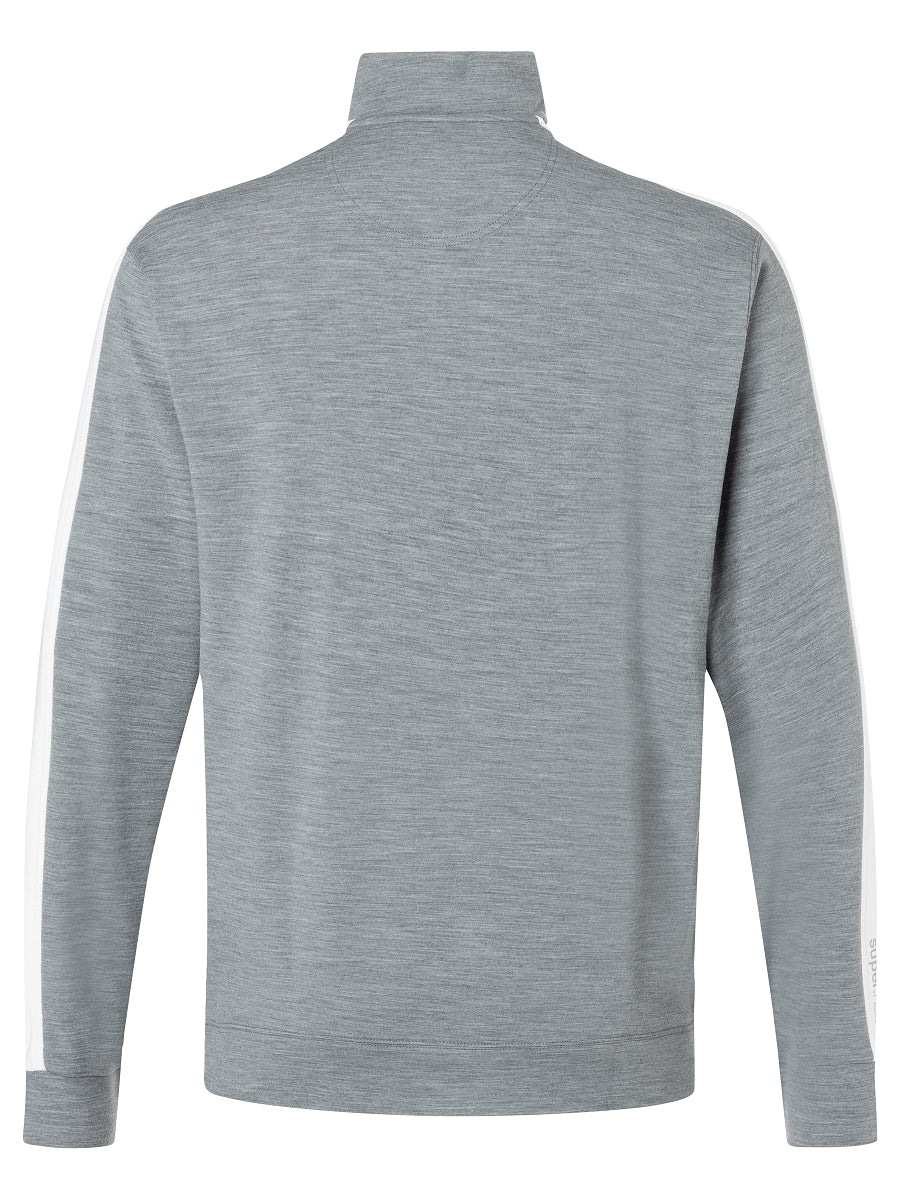 super.natural Colorado Zip Turtleneck miesten merinopaita