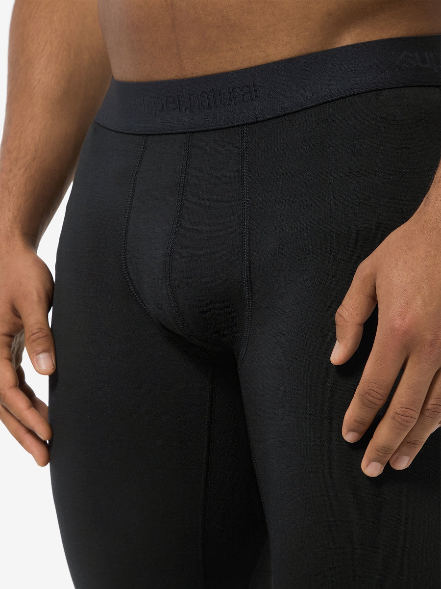 super.natural Lux Base Tight miesten merinotrikoohousut