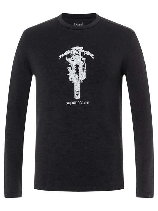 SCRAMBLER BRUSH MIESTEN PITKÄHIHAINEN MERINOPAITA