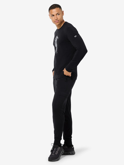 SCRAMBLER BRUSH MIESTEN PITKÄHIHAINEN MERINOPAITA