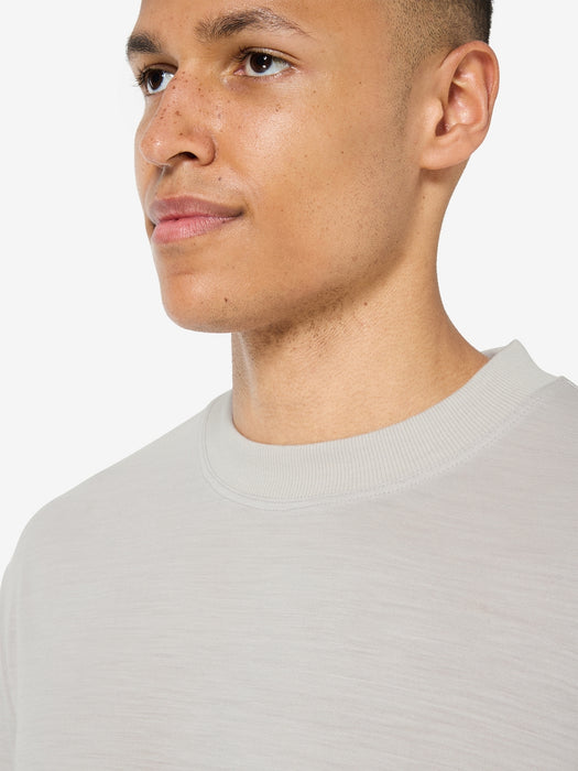 CASUAL RIB BIO J MIESTEN PITKÄHIHAINEN MERINOPAITA