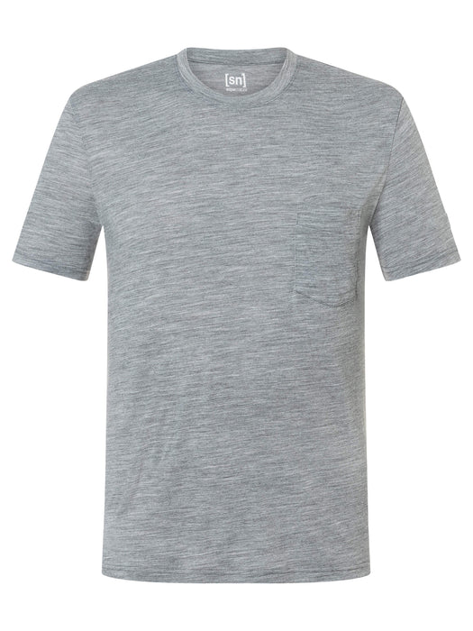 SUPER NATURAL POCKET TEE MIESTEN T-PAITA