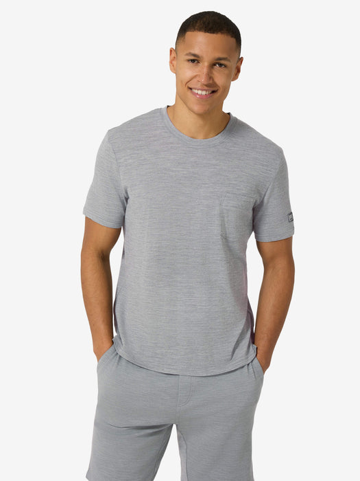 SUPER NATURAL POCKET TEE MIESTEN T-PAITA