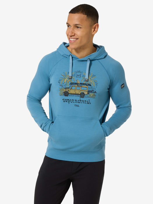 MIESTEN TROPICAR HOODIE - HUPPARI