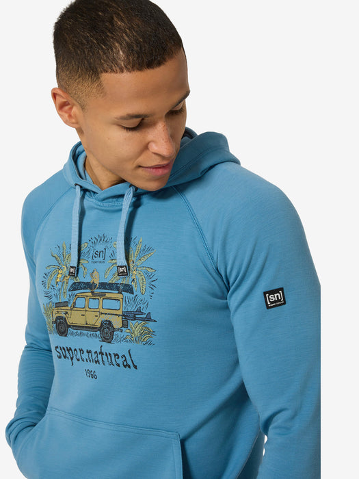 MIESTEN TROPICAR HOODIE - HUPPARI