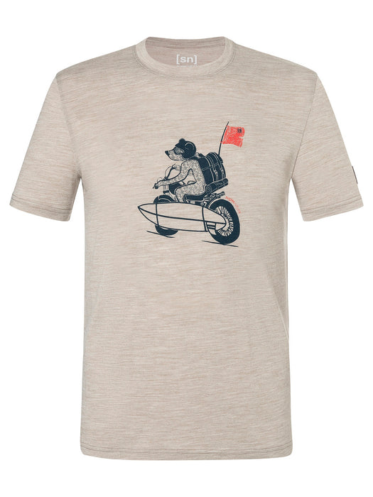 MIESTEN NAKED BEAR T-PAITA