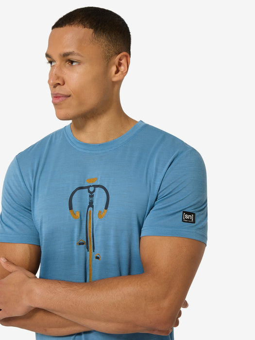 MIESTEN VINTAGE BIKE T-PAITA