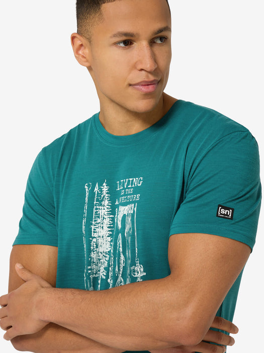 MIESTEN FISHING ADVENTURE T-PAITA