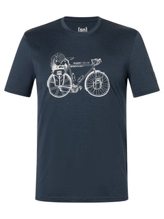 super.natural Wander Wheel Bio J miesten merinovillainen t-paita