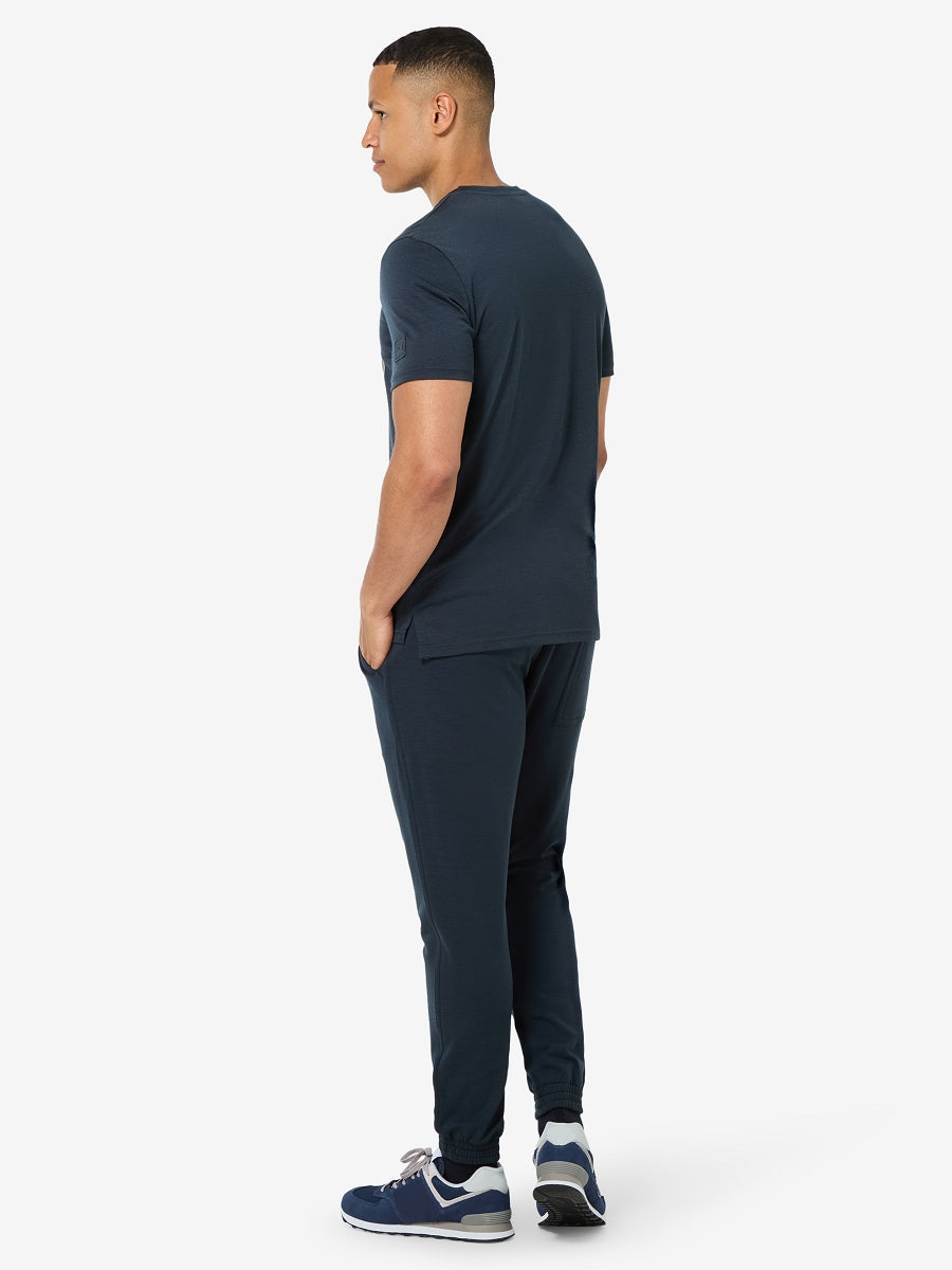 super.natural Wander Wheel Bio J miesten merinovillainen t-paita