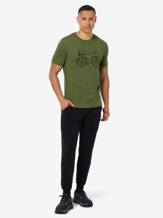 SUPER NATURAL WANDER WHEEL MIESTEN T-PAITA