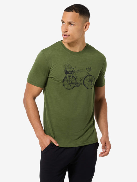 SUPER NATURAL WANDER WHEEL MIESTEN T-PAITA