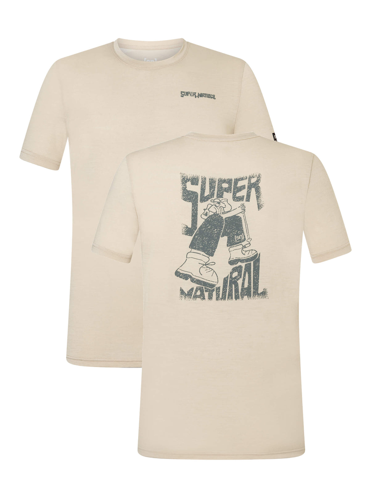 M PEAK LOVERS TEE – edestä
