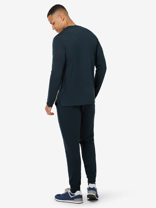 MIESTEN BEARSKI PITKÄHIHAINEN MERINOPAITA