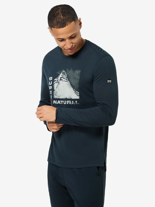 MIESTEN BEARSKI PITKÄHIHAINEN MERINOPAITA