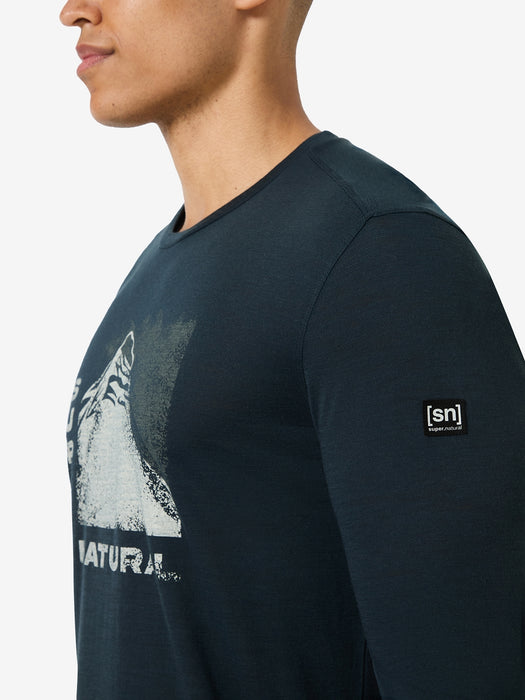 MIESTEN BEARSKI PITKÄHIHAINEN MERINOPAITA