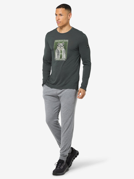 MIESTEN BEARSKI PITKÄHIHAINEN MERINOPAITA