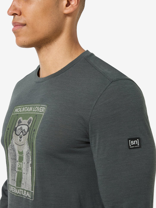 MIESTEN BEARSKI PITKÄHIHAINEN MERINOPAITA