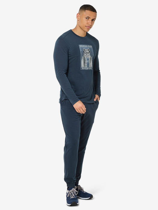 MIESTEN BEARSKI PITKÄHIHAINEN MERINOPAITA