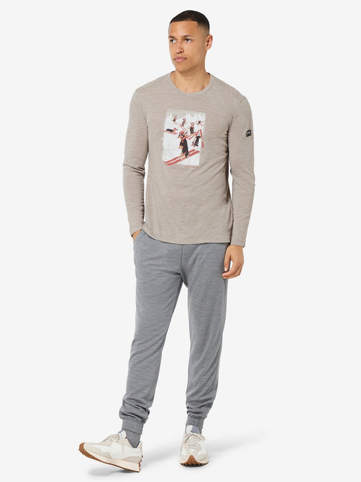 DACHSHUND PARTY MIESTEN PITKÄHIHAINEN MERINOPAITA