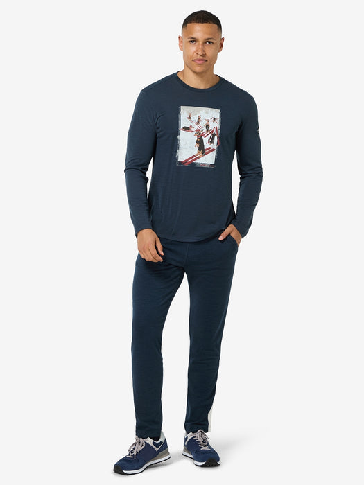 DACHSHUND PARTY MIESTEN PITKÄHIHAINEN MERINOPAITA