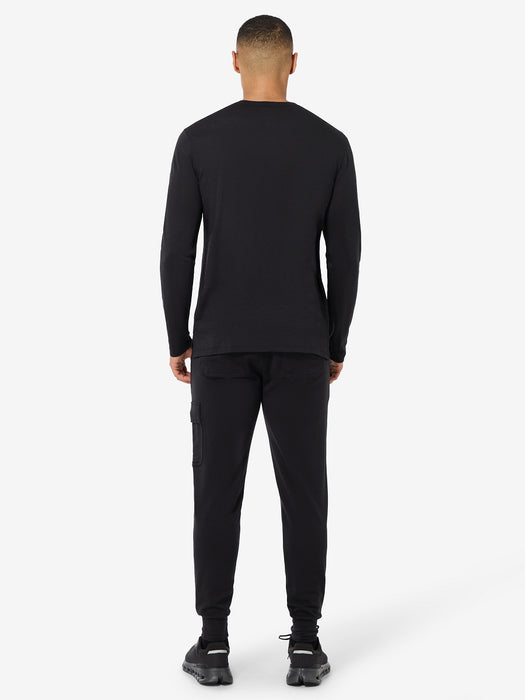 SWISS LODGE MIESTEN PITKÄHIHAINEN MERINOPAITA