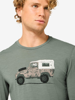 M DOG EXCURSION LS – yksityiskohta