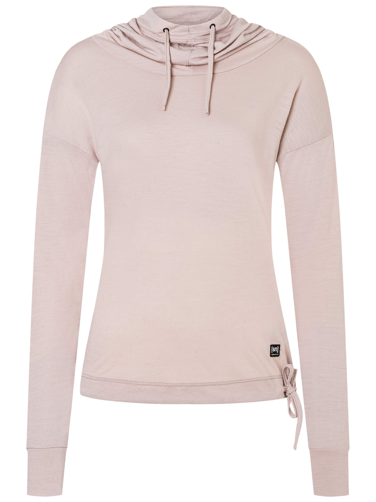 Naisten Funnel -huppari, väri Dusty Rose – tuotekuva edestä
