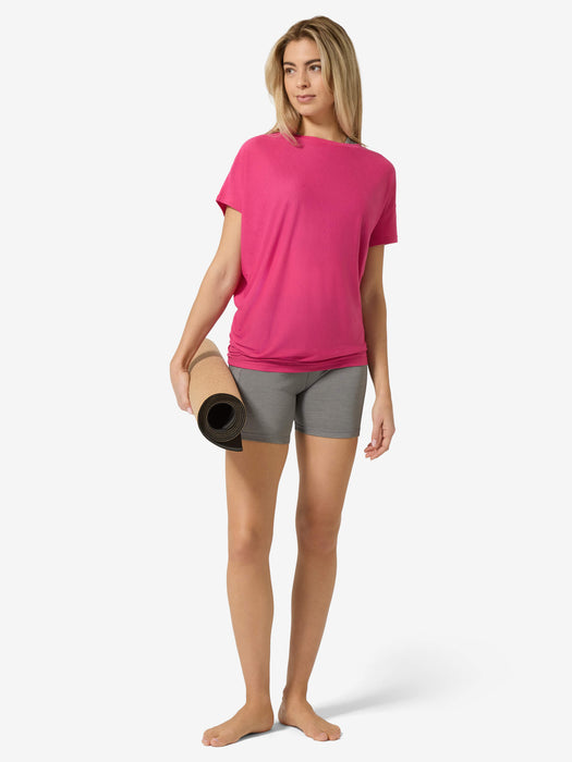 NAISTEN YOGA LOOSE T-PAITA