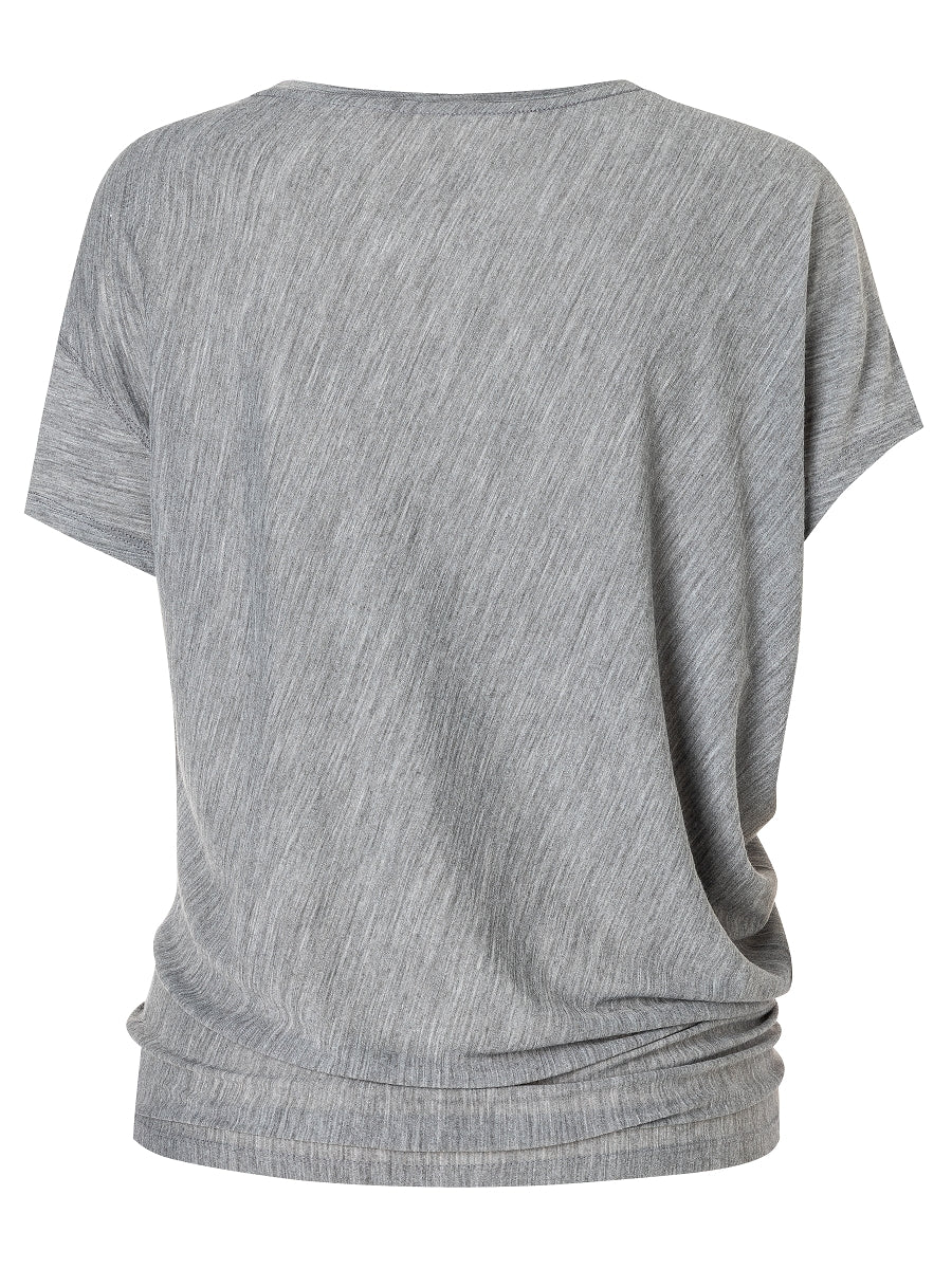 super.natural Yoga Loose naisten merinovillainen t-paita