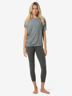 super.natural Yoga Loose naisten merinovillainen t-paita