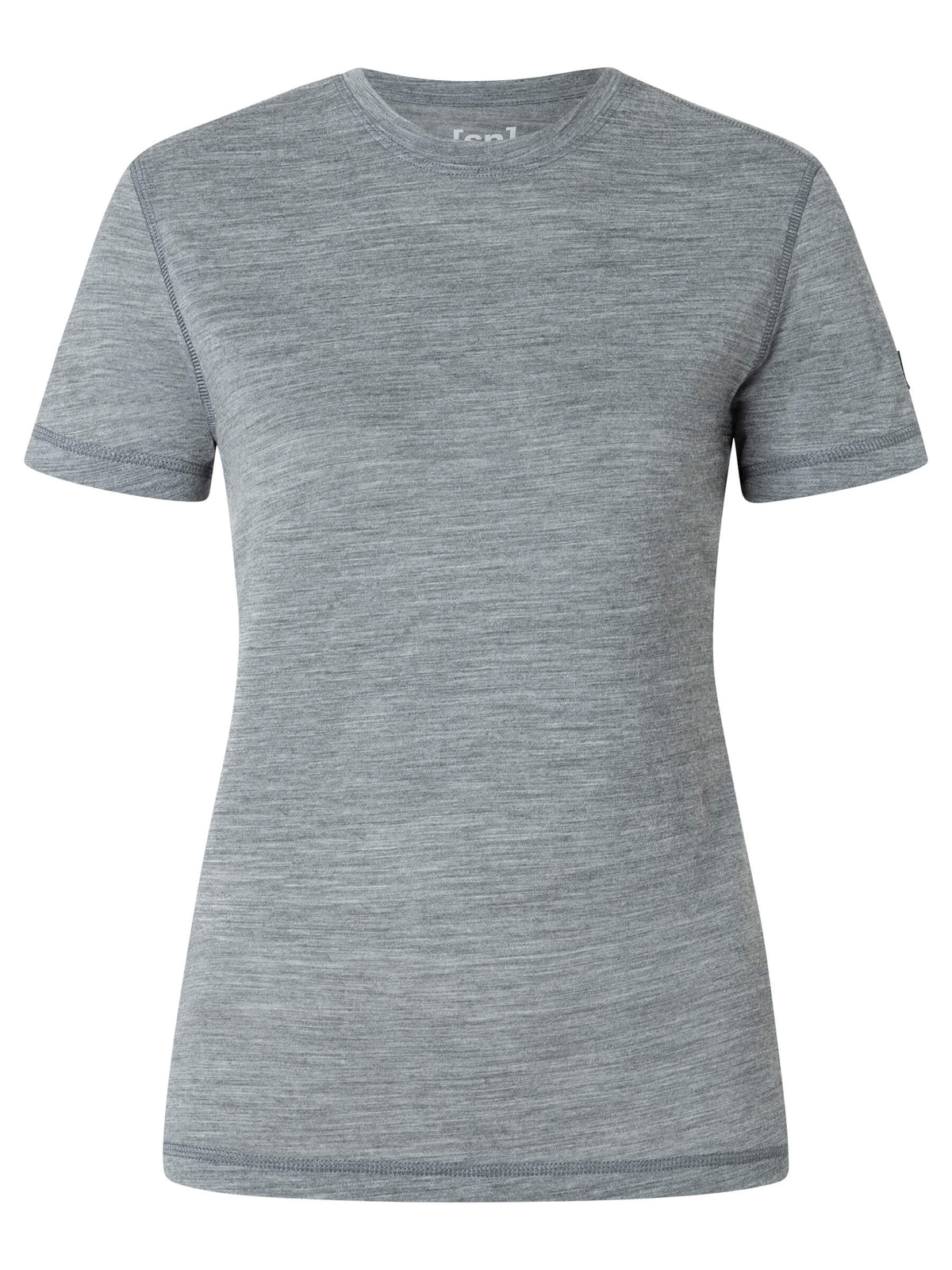 Naisten Sierra140 -T-paita, väri Cashmere Grey Melange – tuotekuva edestä