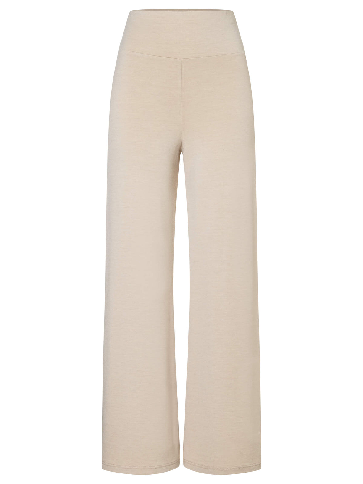 Naisten Comfy Culotte -housut, väri White Pepper – tuotekuva edestä