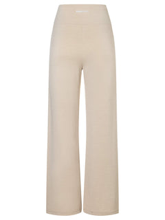 Naisten Comfy Culotte -housut, väri White Pepper – tuotekuva takaa