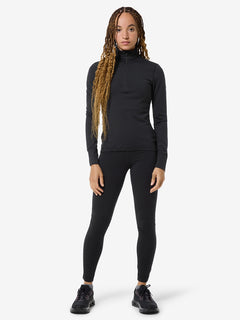 super.natural Arctic230 Zip 1/4 naisten merinopaita