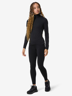 super.natural Arctic230 Zip 1/4 naisten merinopaita