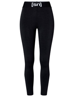 super.natural Fitness naisten merinovillaiset trikoot, Jet Black