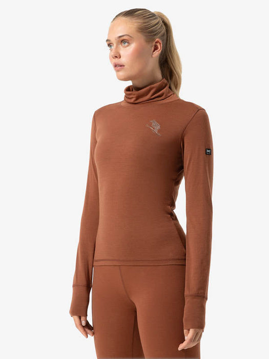 W FLEAR ROLL NECK