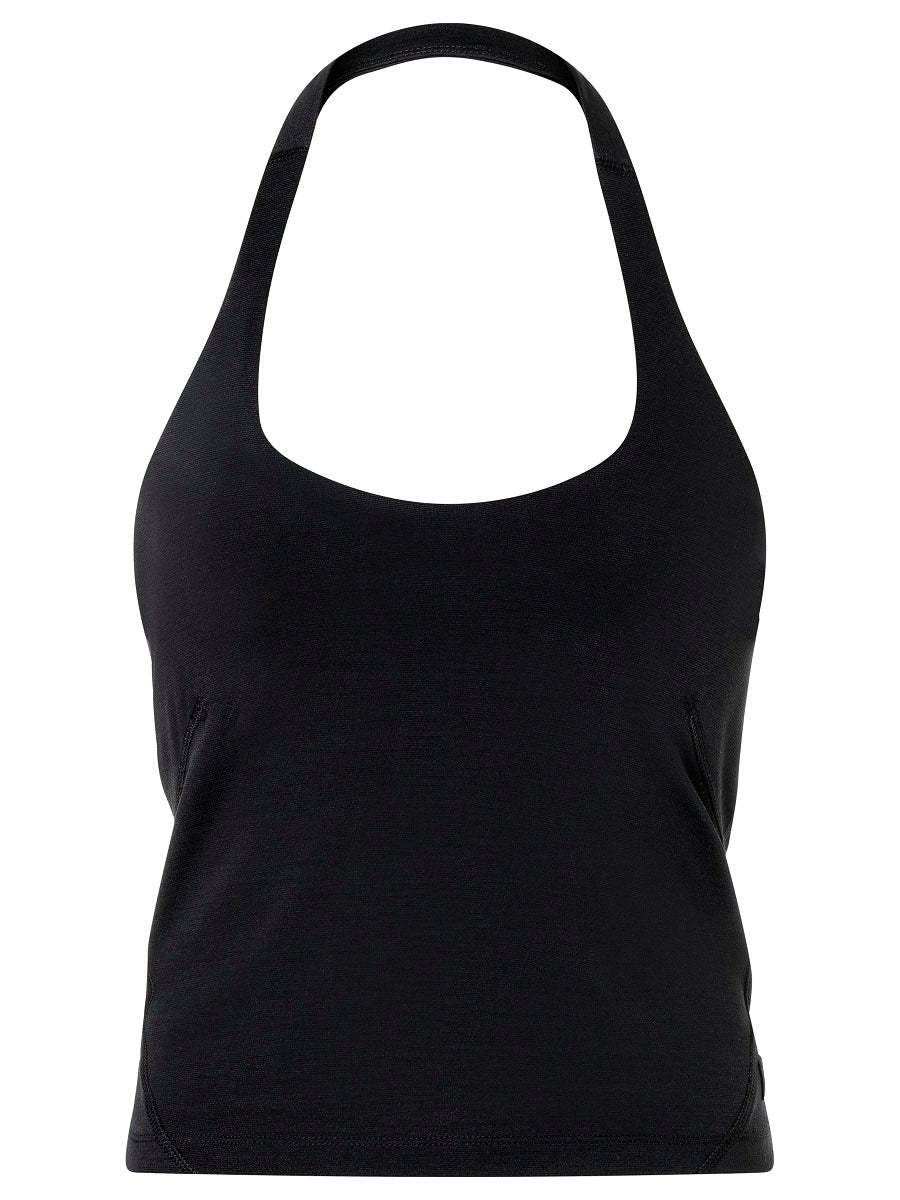 super.natural Neckholder naisten merinovillainen toppi
