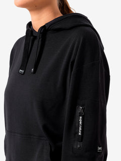 super.natural Favourite Pocket naisten merinovillainen huppari