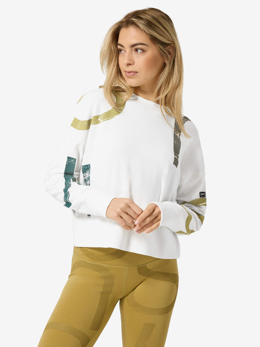 NAISTEN CAPITAL LOGO KRISSINI LYHYT PITKÄHIHAINEN PAITA