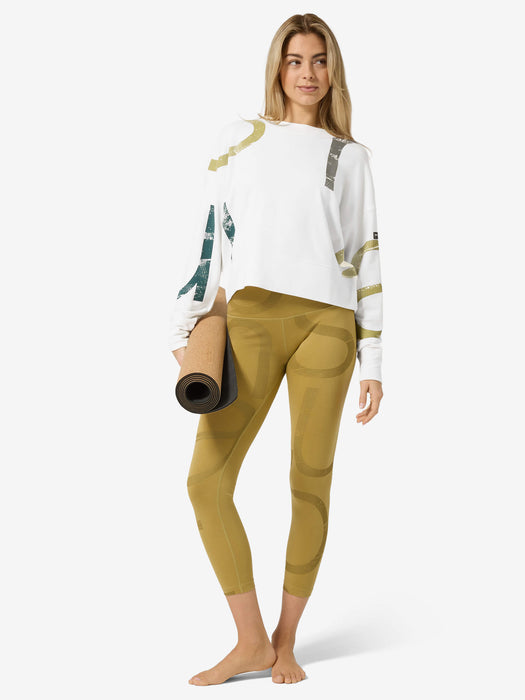 NAISTEN CAPITAL LOGO KRISSINI LYHYT PITKÄHIHAINEN PAITA