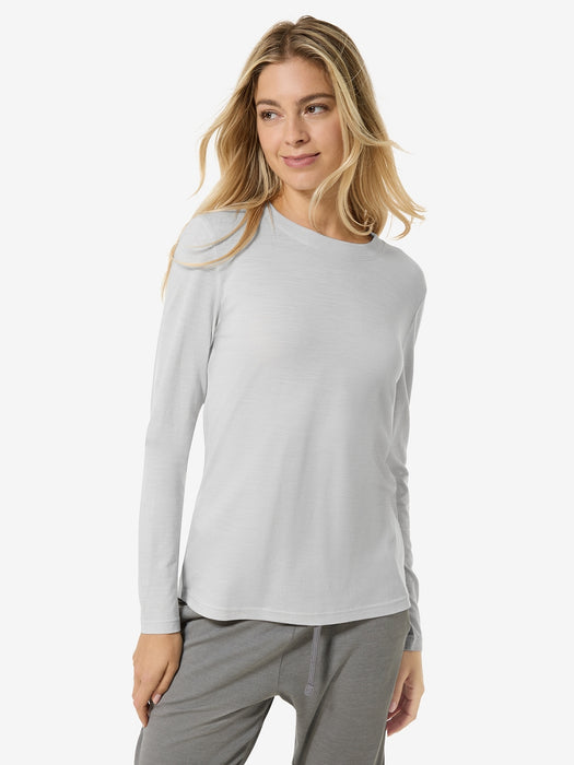 NAISTEN CASUAL RIB BIO J LS PAITA