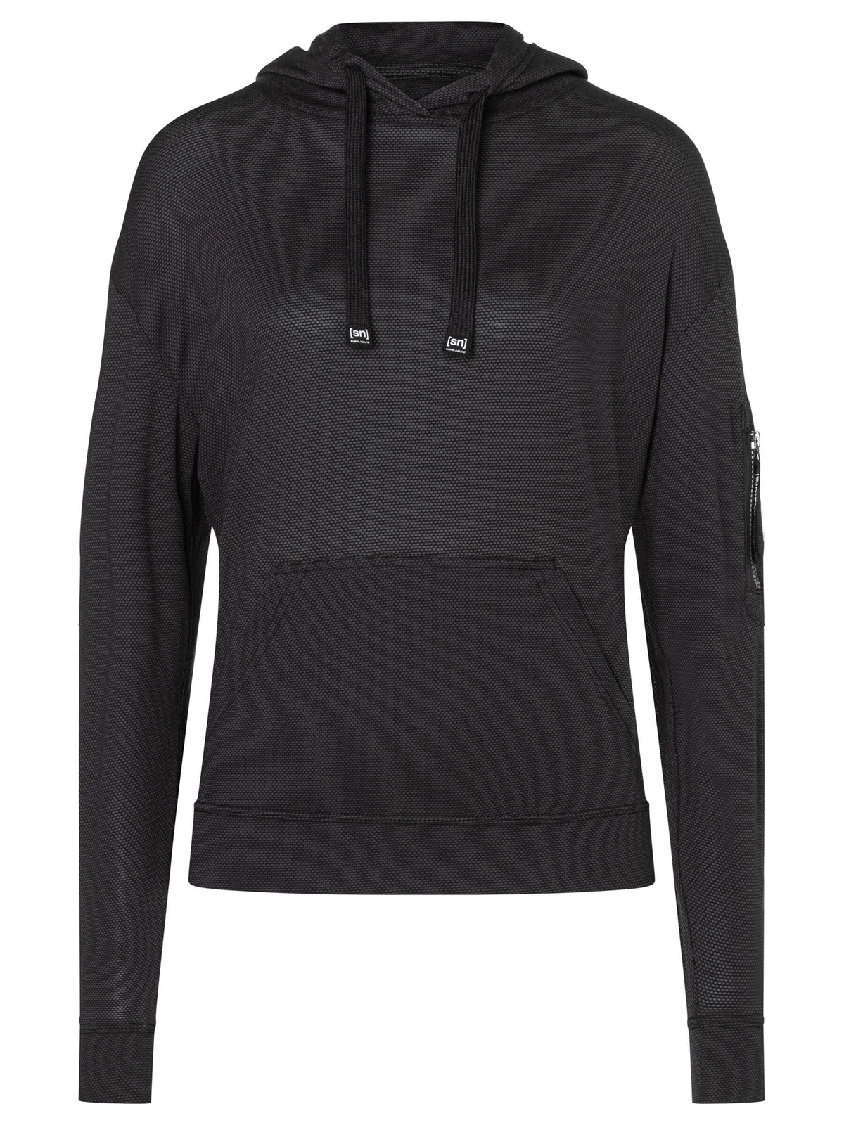 super.natural Air Hoodie naisten kevyt merinovillainen huppari