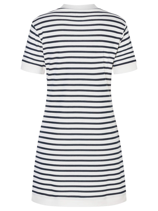 NAISTEN CASUAL STRIPE BIO DRESS - RAIDALLINEN MEKKO