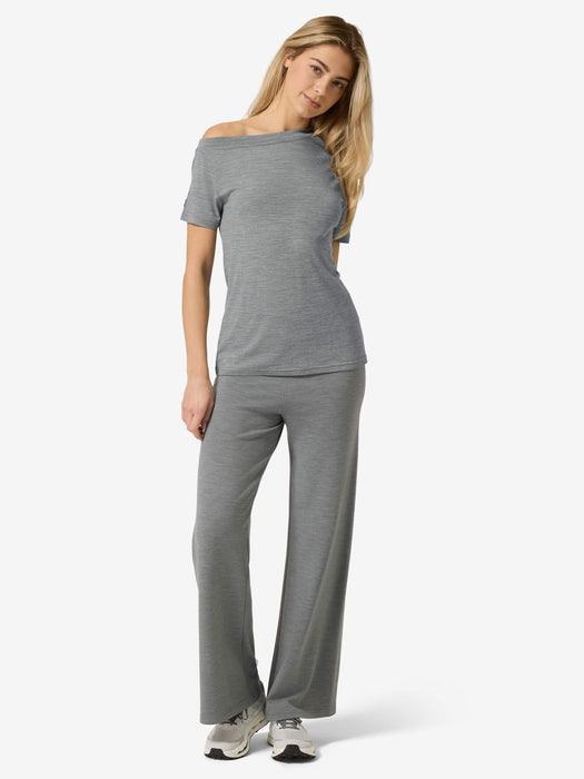 SUPER NATURAL DROP SHOULDER TEE NAISTEN T-PAITA