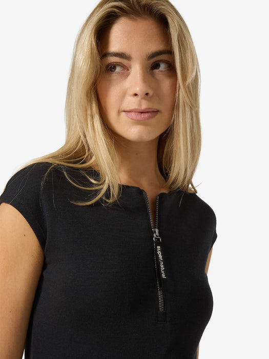 NAISTEN VETOKETJULLINEN ZIP BIO DRESS MEKKO