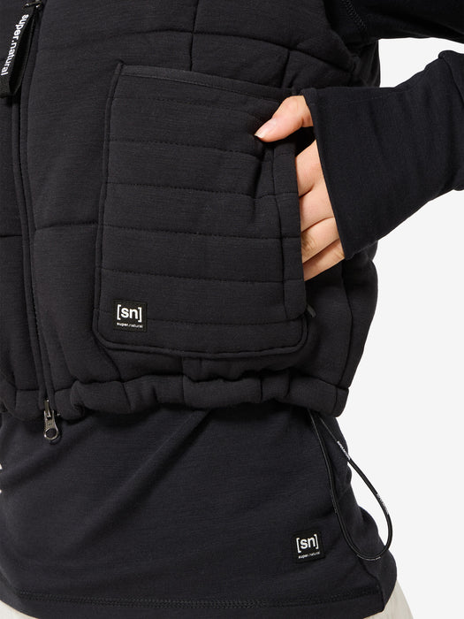 W PUFFY DWR VEST – yksityiskohta