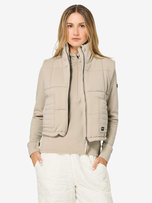 W PUFFY DWR VEST – mallin päällä