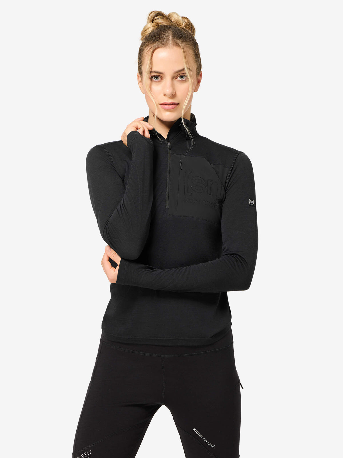 W SIERRA140 POCKET ZIP 1/4 – mallin päällä